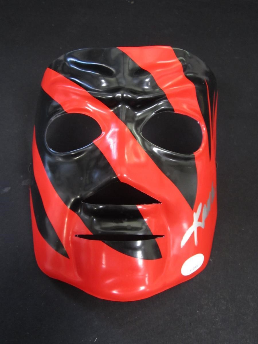 AUTHENTIC KANE SIGNED WWE MASK JSA COA