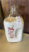 Vintage milk bottles - Morrison Cove dairy jug