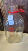 Vintage milk bottles - Dar-Wil dairy jug