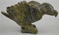 TOONOO SHARKEY INUIT STONE SCULPTURE SIGNED