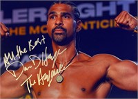 Autograph COA David Haye Photo