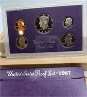 1987 United States Proof Set in original box