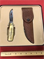 CaseXX deer Hunter in stag handles in box with