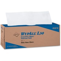 WypAll L30 Towels, Pop-up Box, 9.8 X 16.4, White,