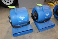 (2) Twister Portable Blowers