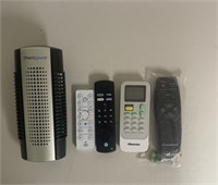 Lot of Remotes, Therapure, etc...