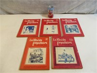 Lot de 5 Revue Populaire 1924-1928