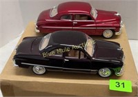 1949 Die Cast Ford Sedan & Mercury Sedan 1:24