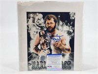 HARLEY RACE AUTOGRAPHED PHOTO W/ PSA COA