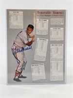 STAN MUSIAL AUTOGRAPHED PHOTO