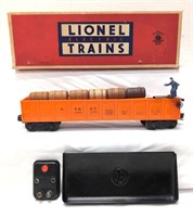 Postwar Lionel 3562-75 Operating Barrel Car in box