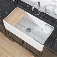 Farmhouse Workstation Sink 36 Inch