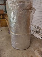 Large roll foil back bubble insulation.