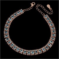 Natural Princess  Sky Blue Topaz Bracelet