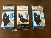 3- pair of compression gloves