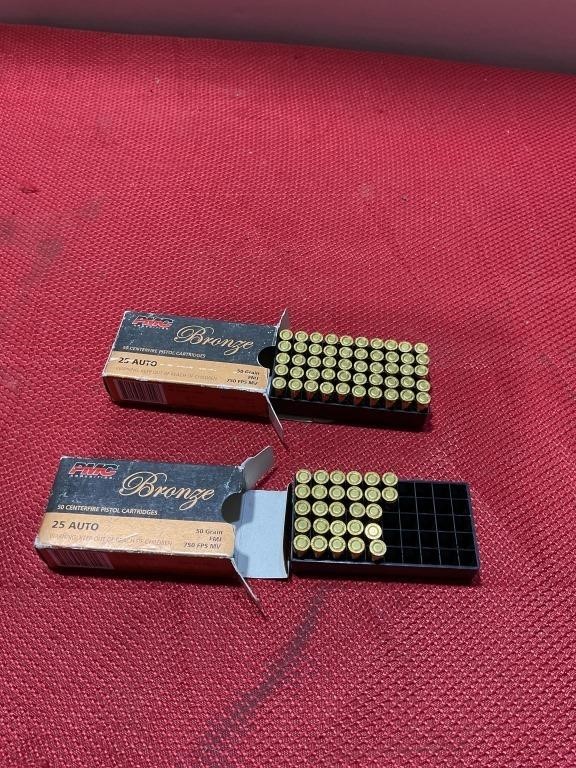 77 rnds of 25 ammo