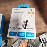 Anker 10' Bio-Braided Lightning to USB-C ECO Frien