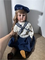 Schoenau Hoffmeister German Bisuqe Doll Doll 28"