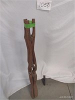 Wooden Fold Out Table Legs-Carved
