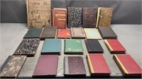 21pc 1800s Vtg Books Various Titles