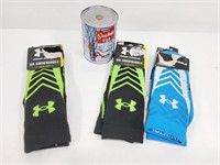 3 paires de bas Under Armour Undeniable -