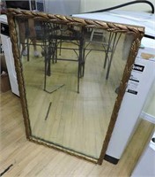 Vintage Framed Mirror 26"x38"