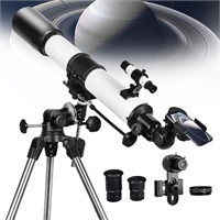Telescope, 80EQ Refractor Professional Telescope