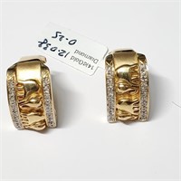 $9400 14K  Diamond(0.25ct) Earrings