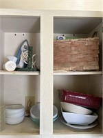 4 Cabinets Of Contents In Kitchen