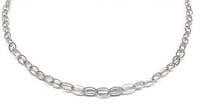 14K White Gold Michael Anthony Necklace (17" long)