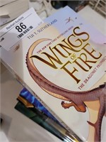 9 various wings of  fire books