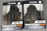 2 - BlackHawk Serpa CQC Kydex Pistol Holsters