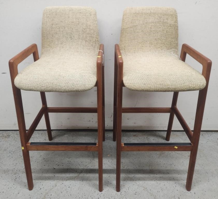 Danish Teak MCM Bar Stools Tarm Stole