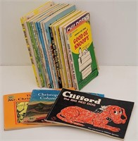 (20)1950-60's Paperback Children's Books: Clifford