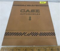 Case Automobile booklet