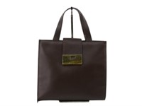 Gucci Dark Brown Leather Handbag