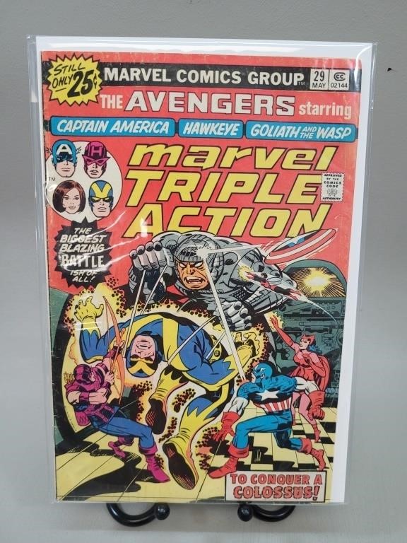 1976 Marvel , Marvel Triple Action comic