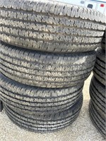 Set of 4 Firestone Transforce HT tires