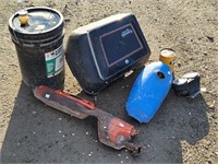Motorcycle Parts, Oil Can & Bucket