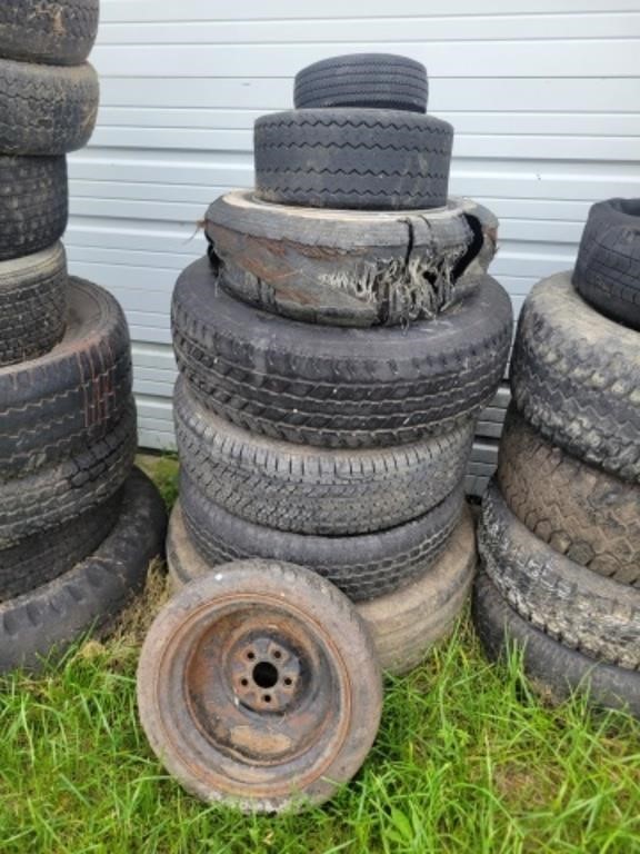 Used Tire Stack