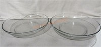 Pair Libby Selene 12 "bowls;