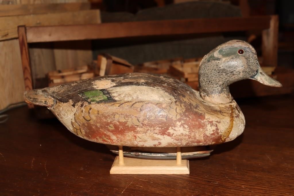 L T Ward & Bros Crisfield MD balsa widgeon drake