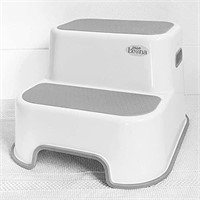 Wider Dual Height 2 Step Stool for Kids | Toddler