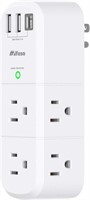 USB Outlet Extender Surge Protector - with