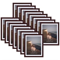 WFF4949  Calenzana Picture Frame Set 8x10 15 Pack