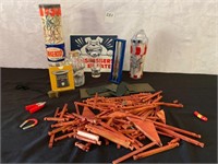 TINKER TOY, LINCOLN LOGS PLUS MORE