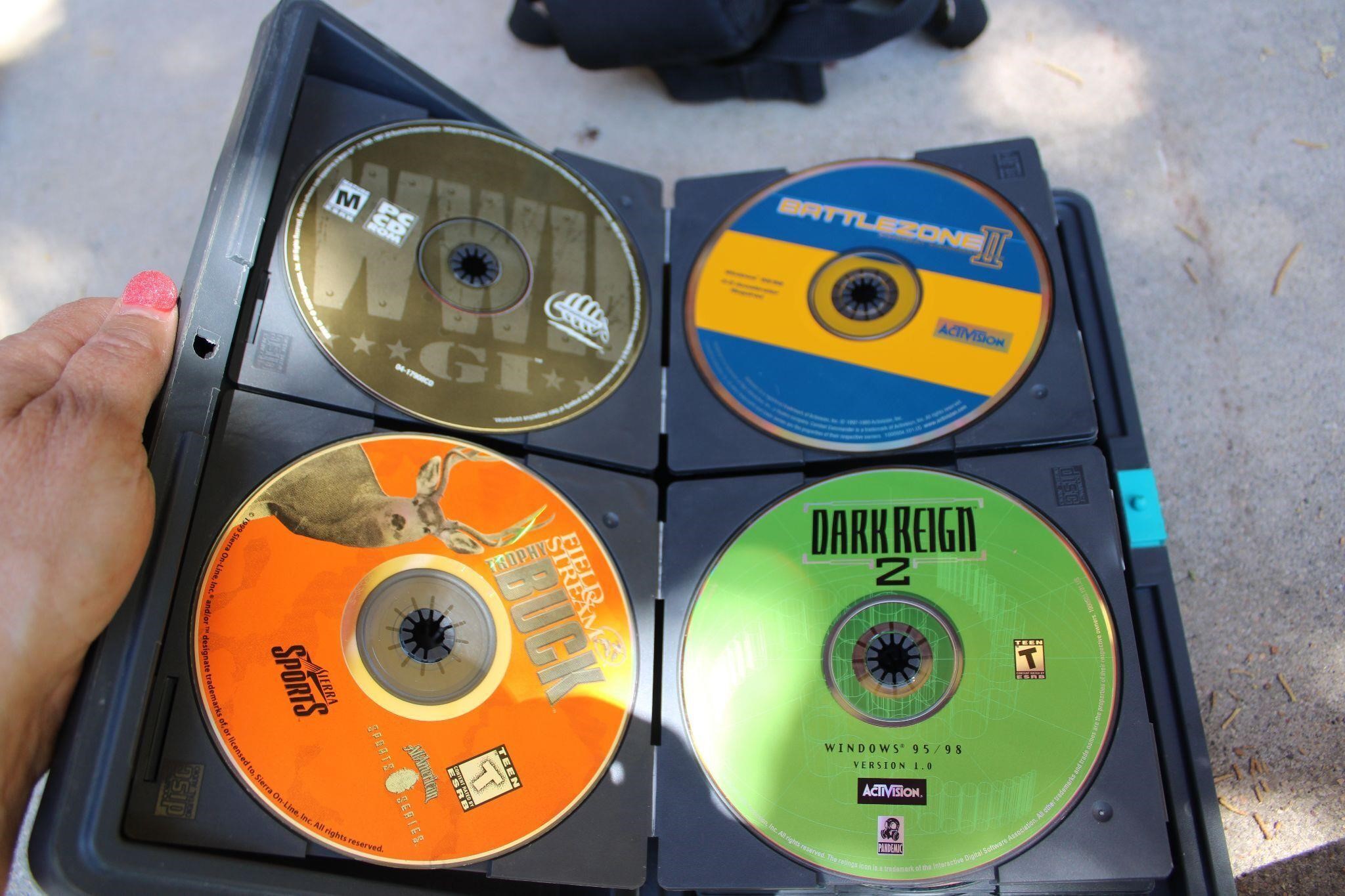 Gaming CD's and CD book