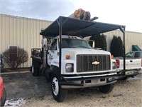 1997 Chevrolet C7500 Bucket Truck,