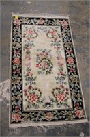 30" x 62" Rug Needlepoint French Aubusson