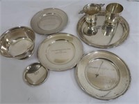 1950's Lot of Trophy Plated-Loyalhanna, Horse&Pon